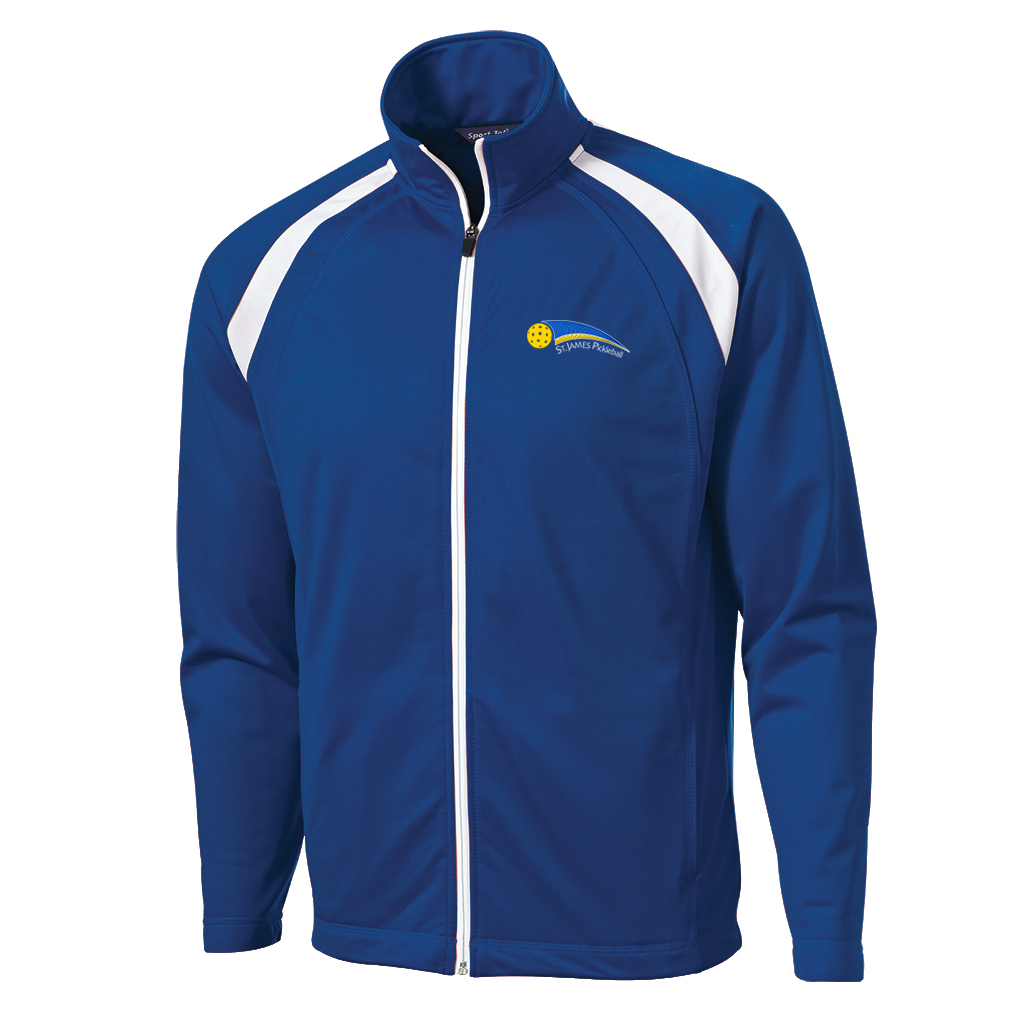 St. James Pickleball Association Men's Tricot Track Jacket