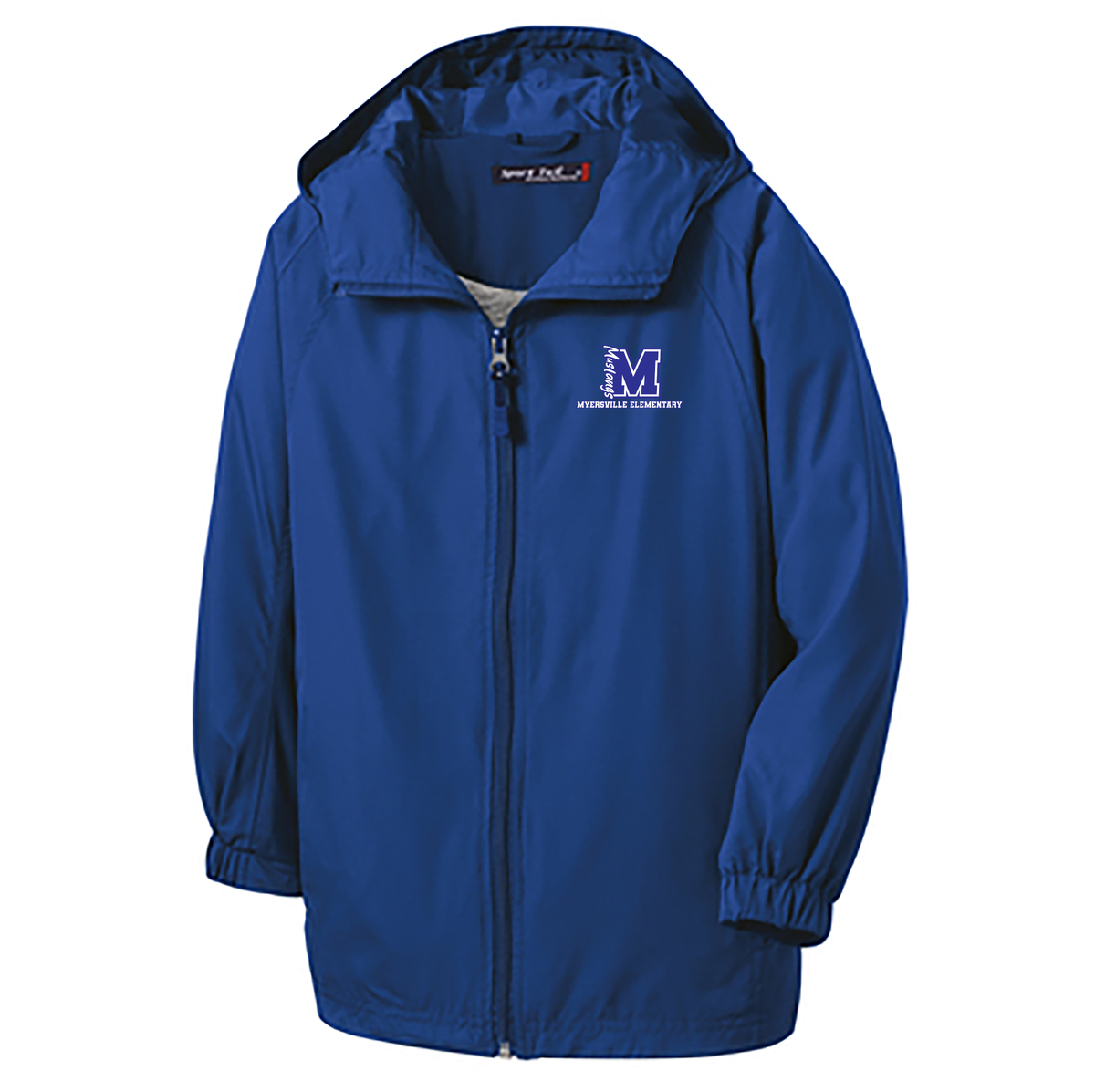 Myersville Elementary School Hooded Raglan Jacket