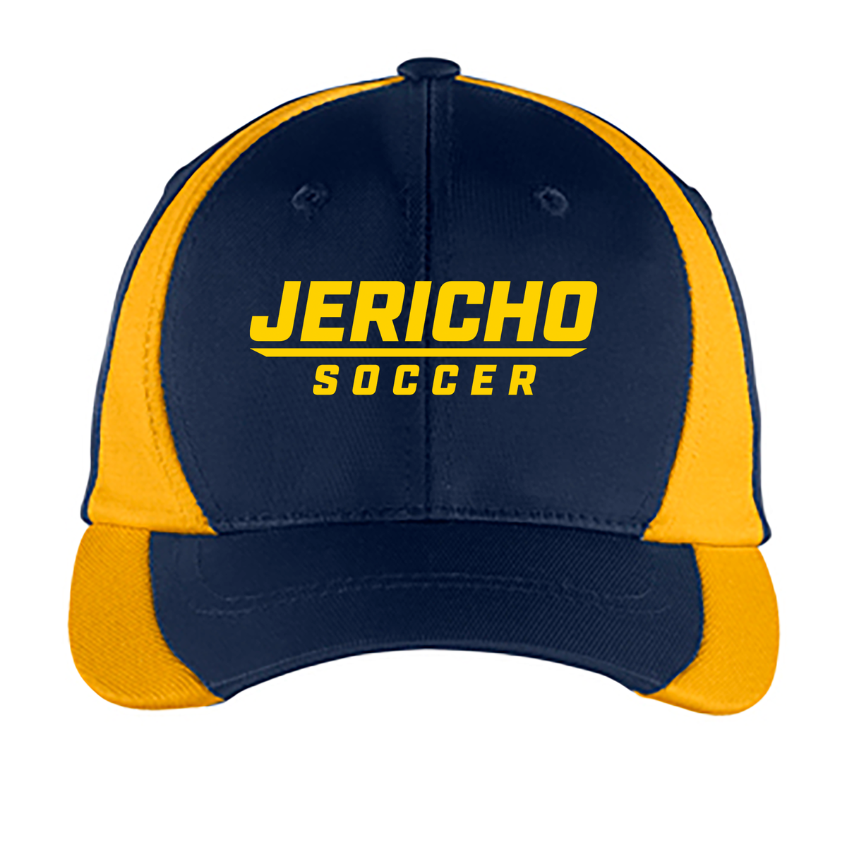 Jericho HS Soccer Dry Zone Nylon Colorblock Cap