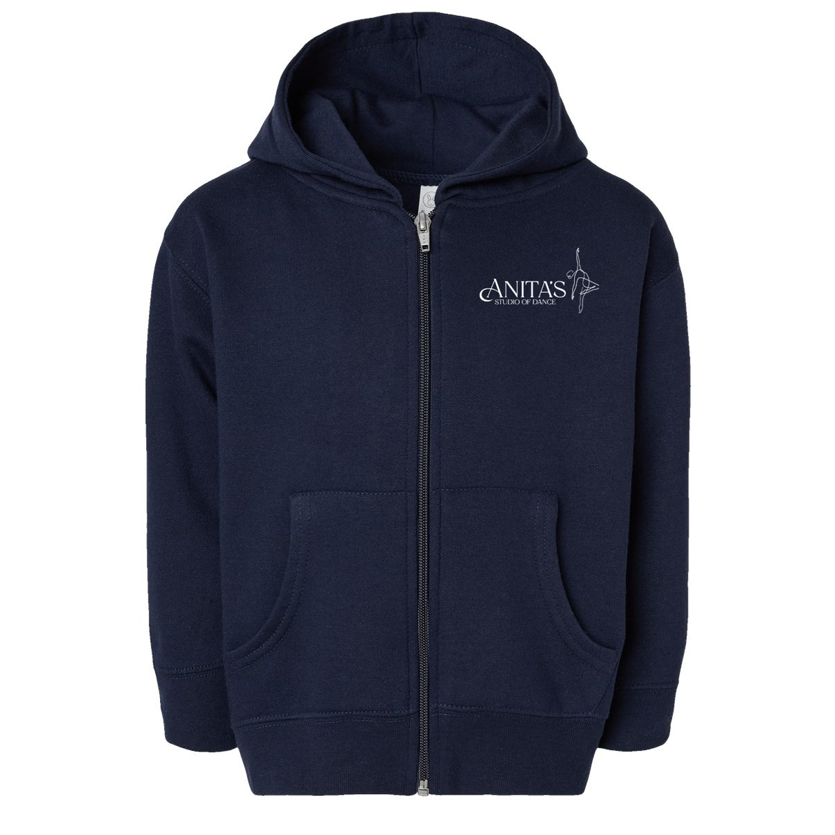 Anita's Studio of Dance Toddler Full-Zip Fleece Hoodie