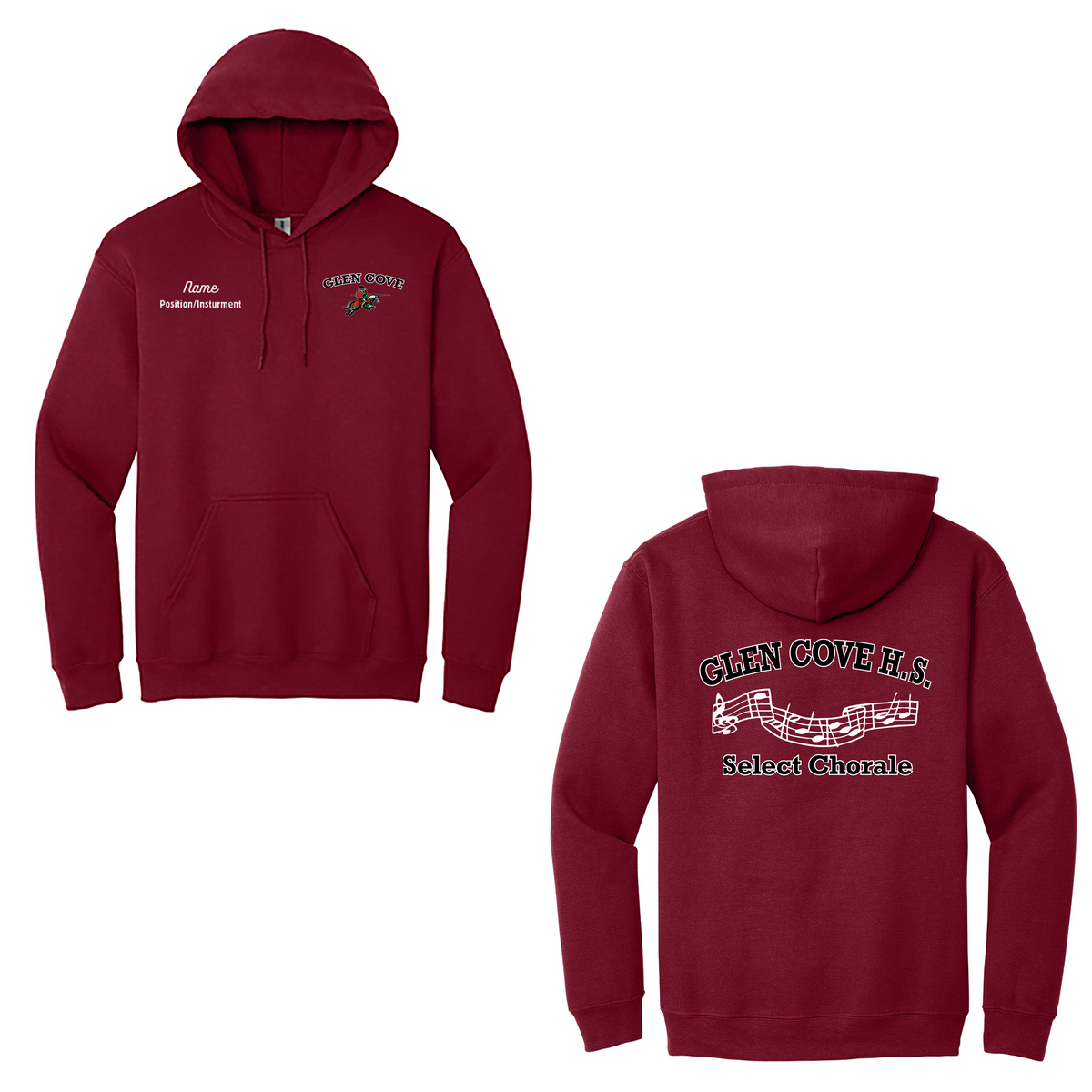 Glen Cove Select Chorale Heavy Blend Hoodie