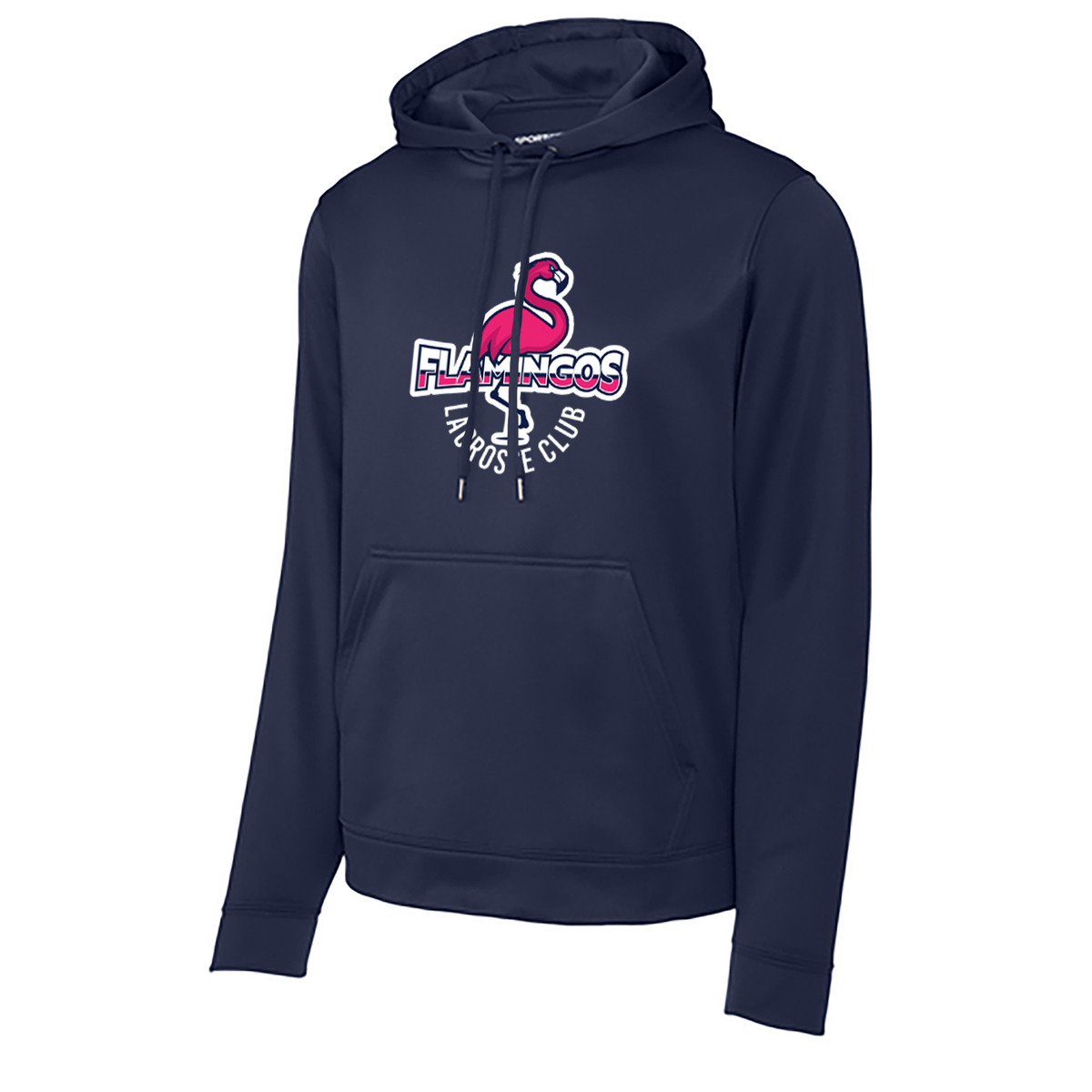 Flamingos Lacrosse Club Performance Fleece Hooded Sweatshirt