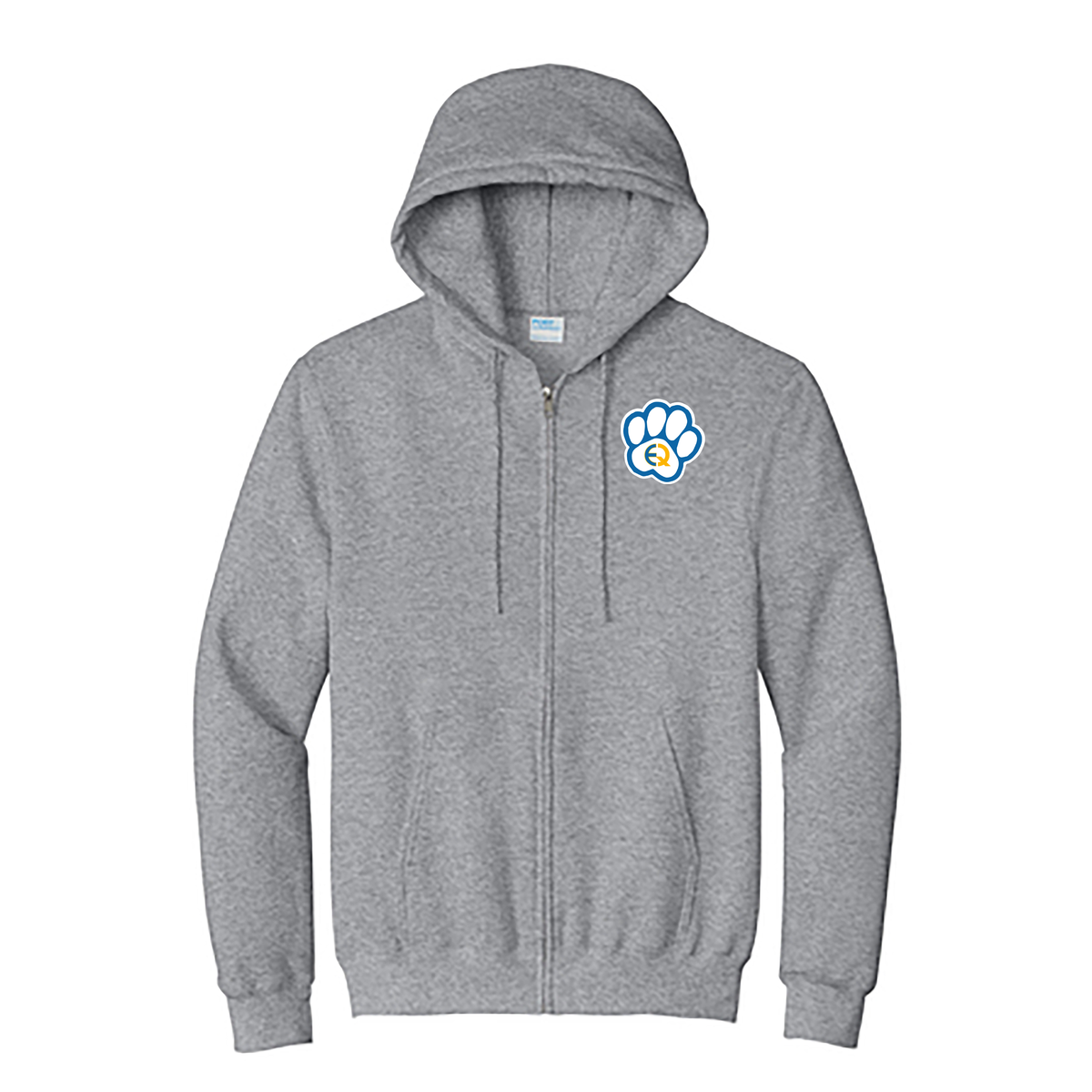 East Quogue School District Full Zip Hoodie