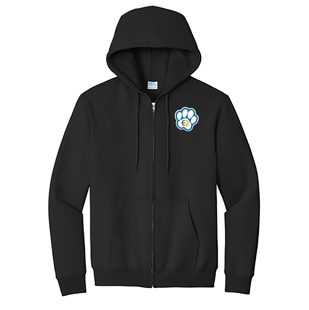 East Quogue School District Full Zip Hoodie