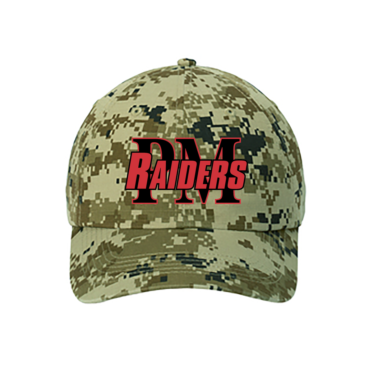 PM Raiders Football Digital Ripstop Camouflage Cap