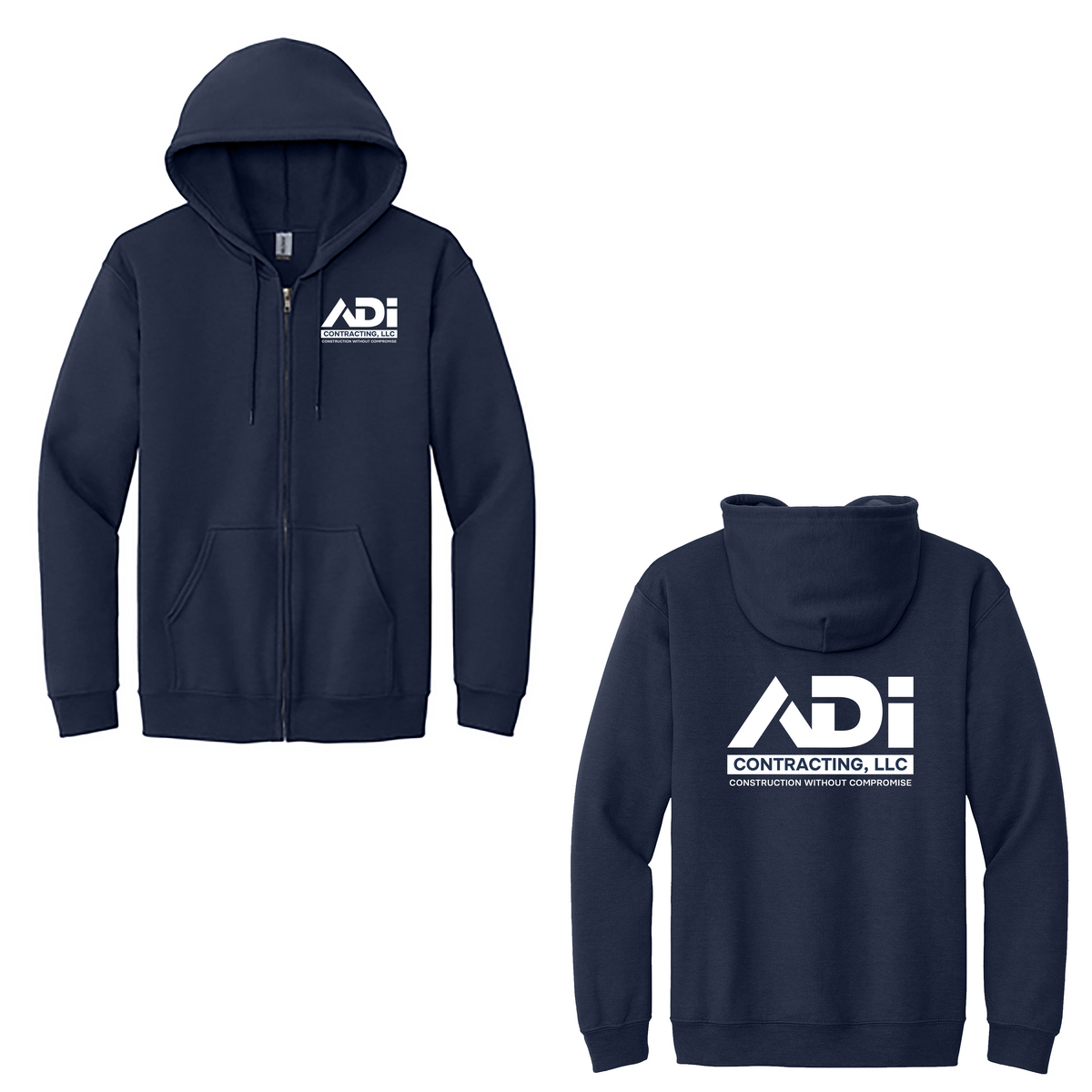 ADI Heavy Blend Full Zip Hoodie