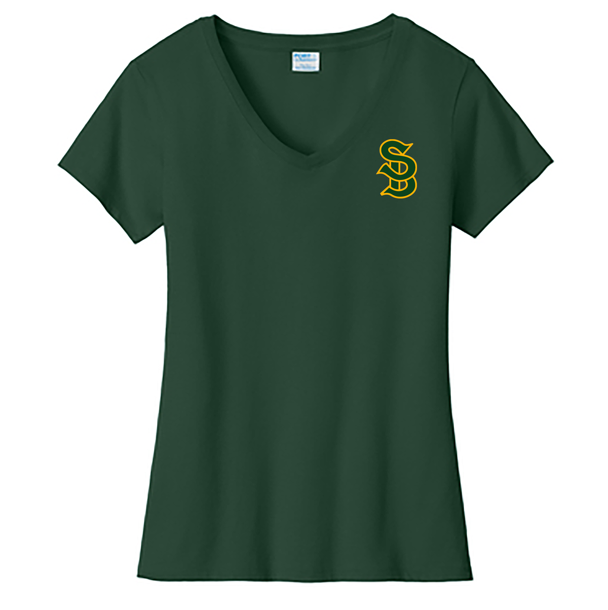 Santa Barbara HS Baseball Ladies Fan Favorite V-Neck Tee