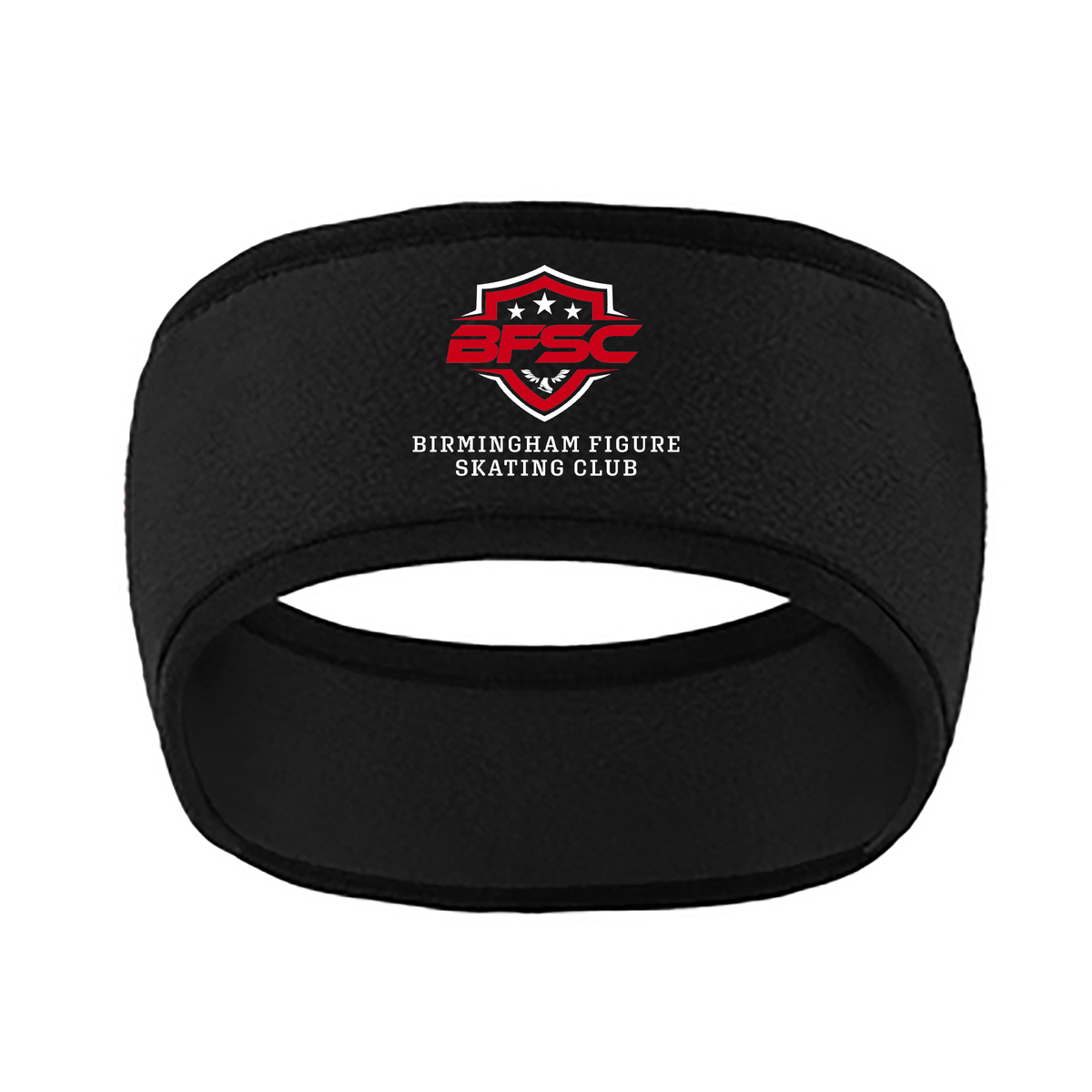 Birmingham Figure Skating Club Two-Color Fleece Headband