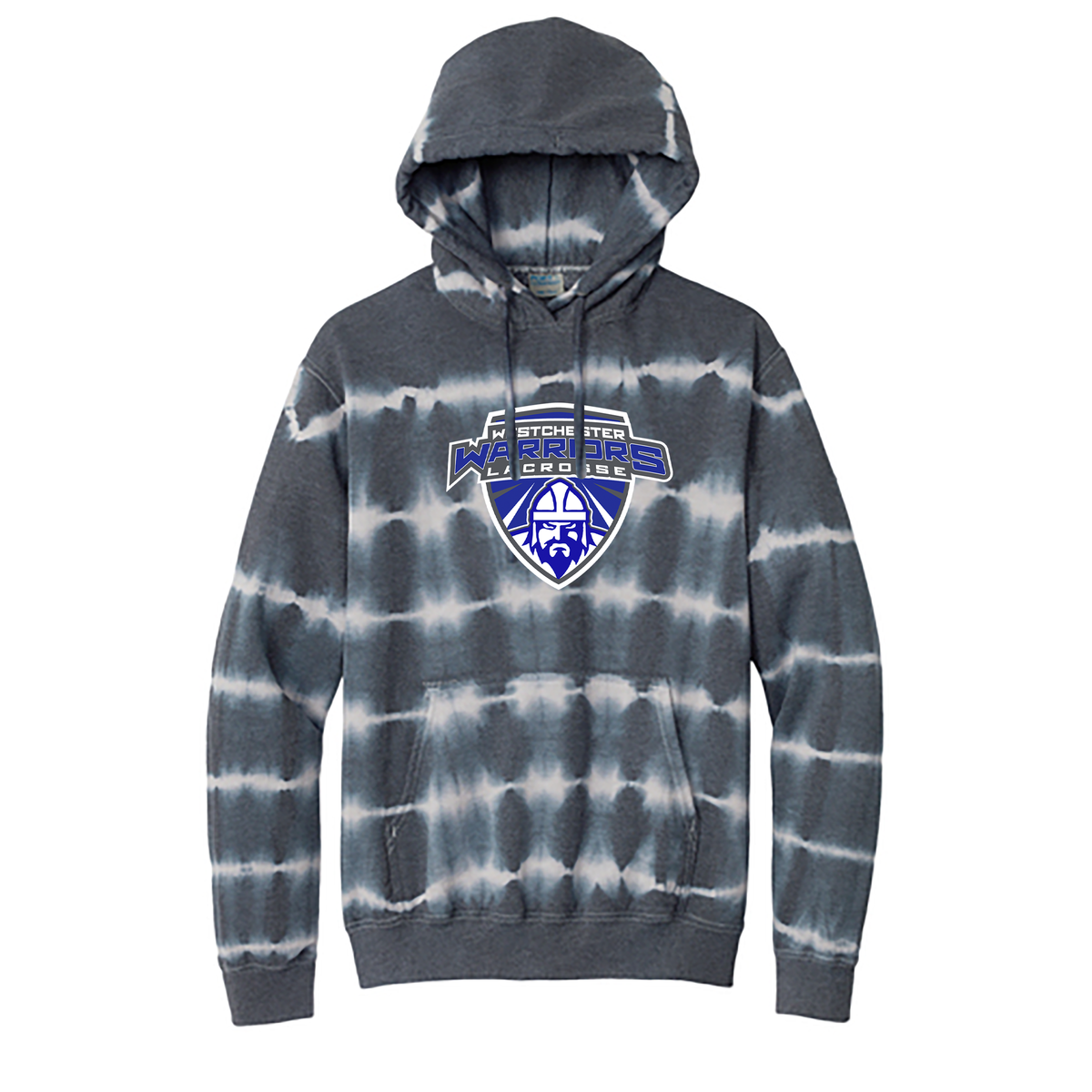 Westchester Warriors Boys Lacrosse Allover Stripe Tie-Dye Fleece