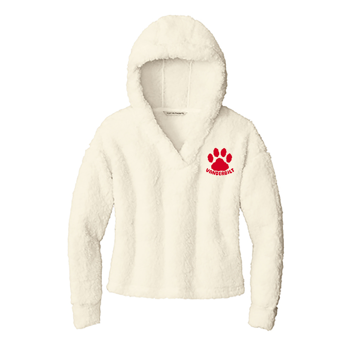 Vanderbilt Elementary School Ladies Cozy Cropped Hoodie