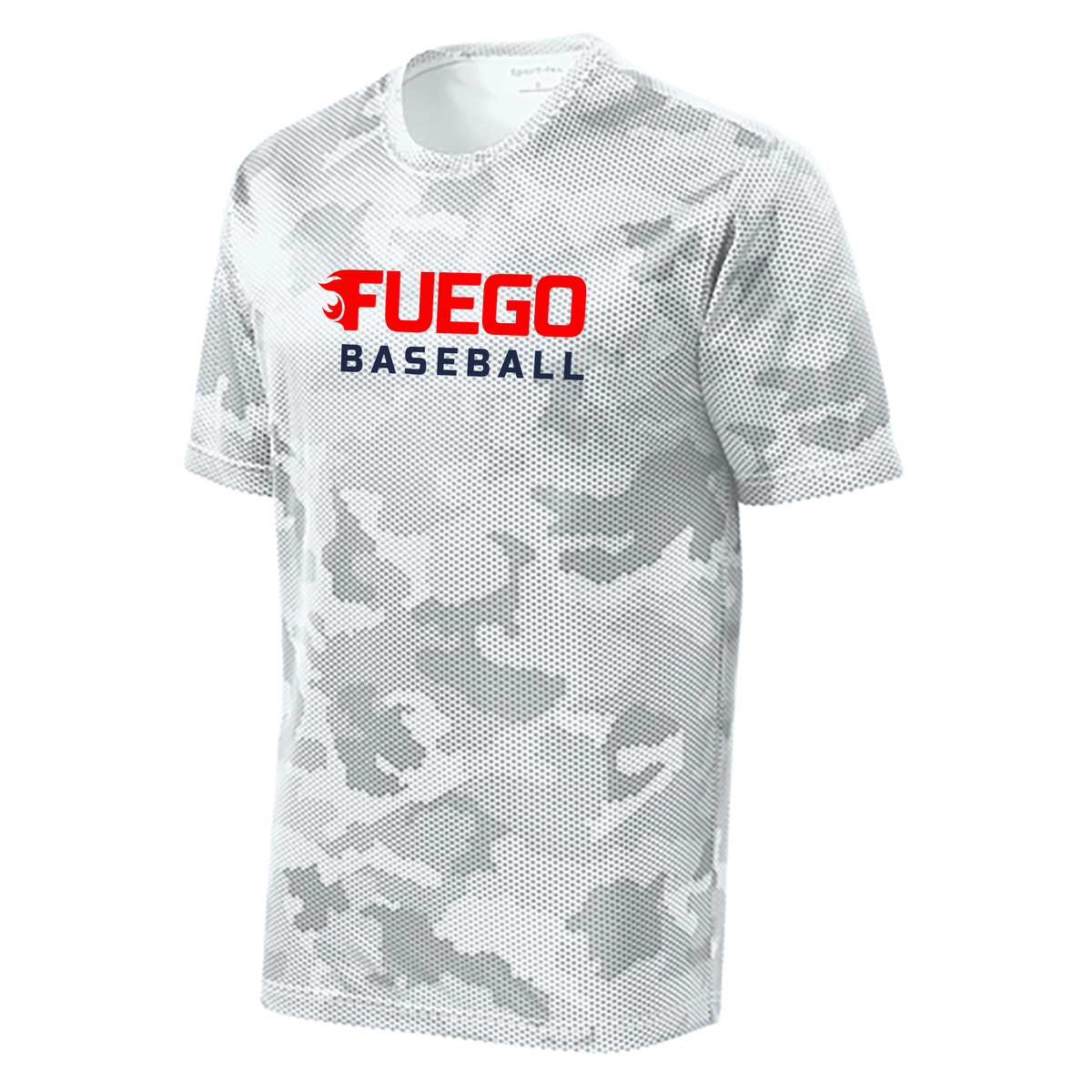 Fuego Baseball CamoHex Tee