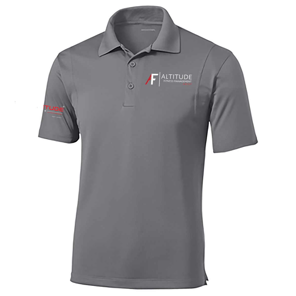 Altitude Fitness Management Group Micropique Sport-Wick Polo