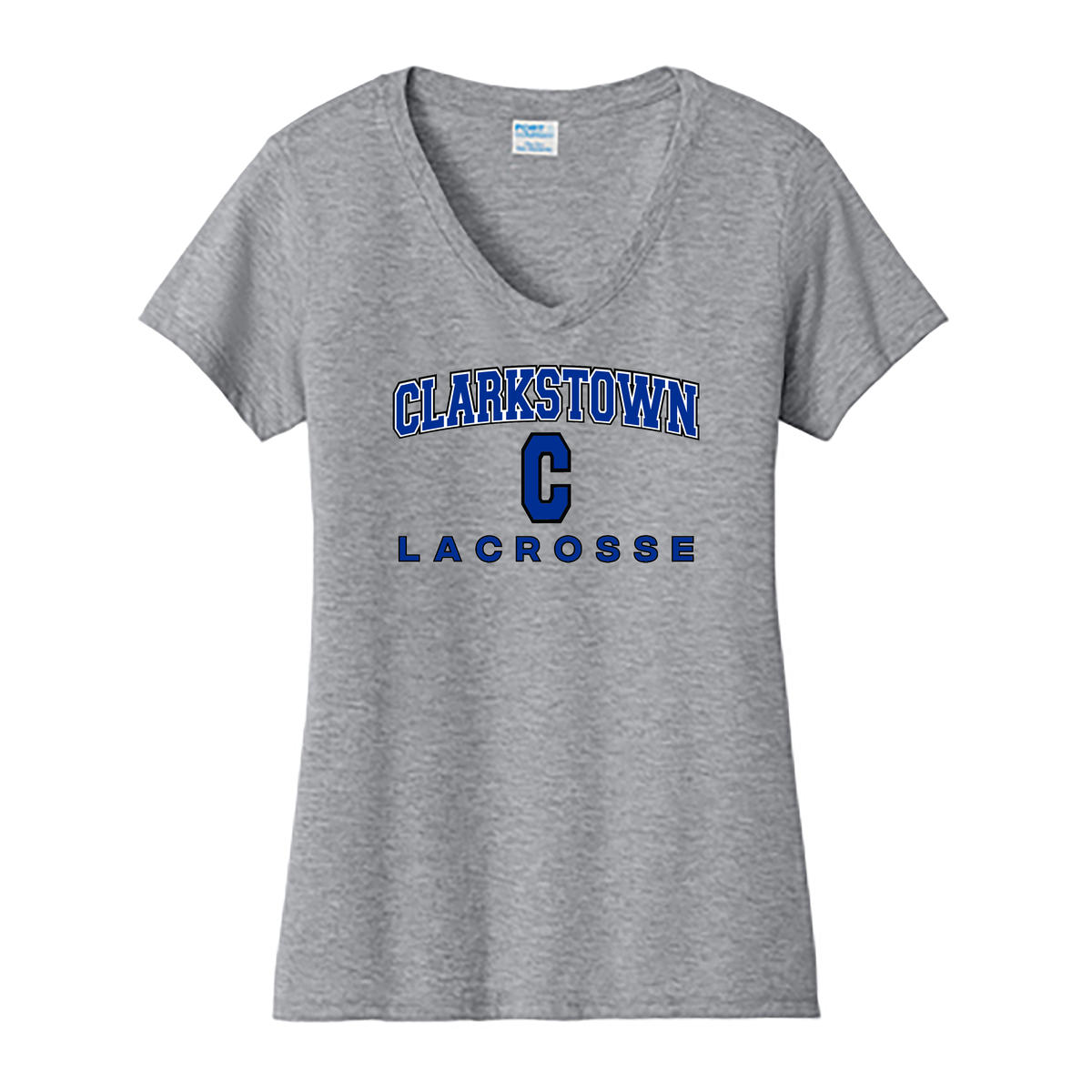 Clarkstown Lacrosse Ladies Fan Favorite V-Neck Tee