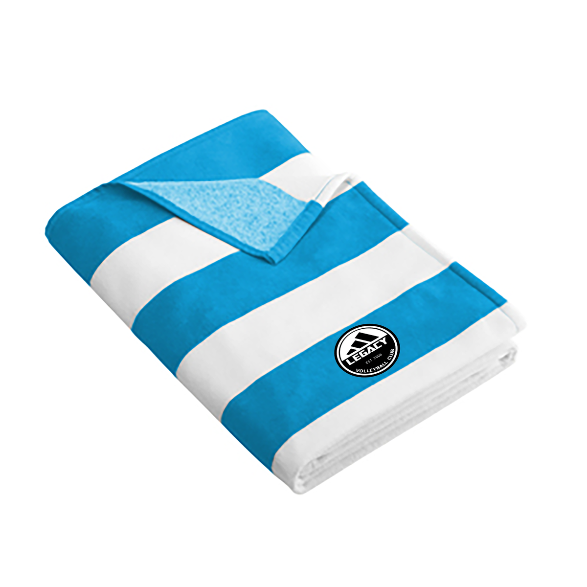 Legacy Volleyball Club Beach Stripe Towel