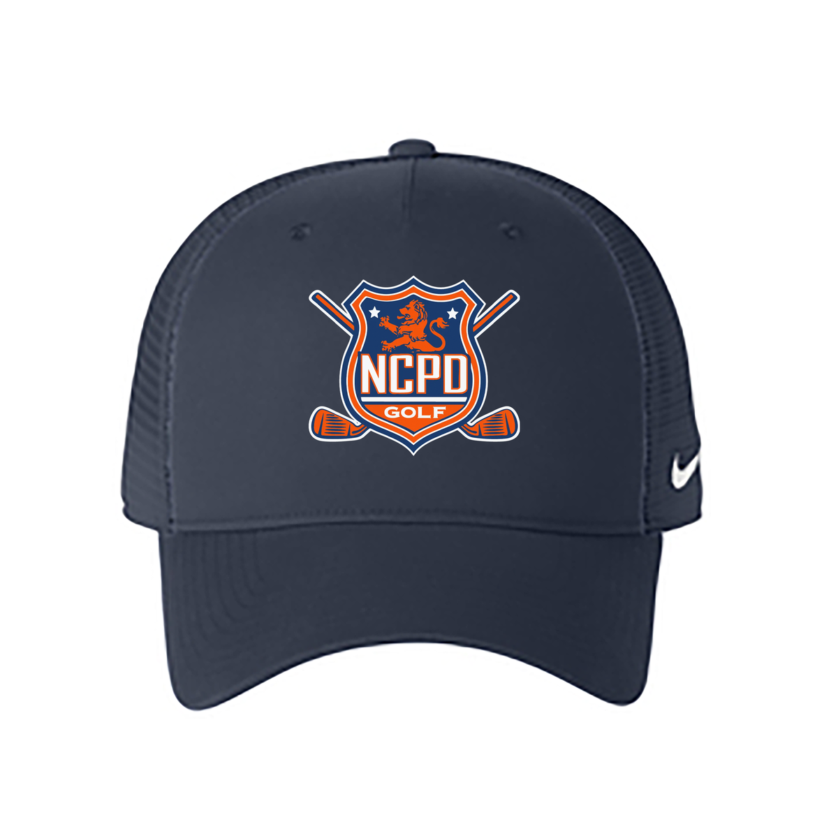 NCPD Golf Nike Snapback Mesh Trucker Cap