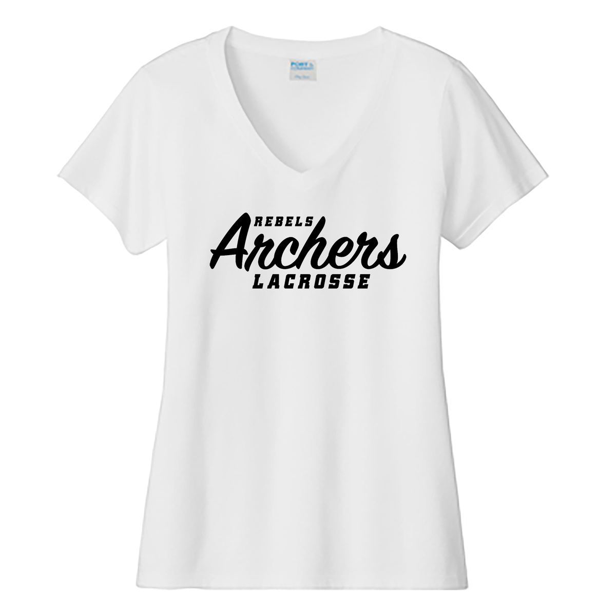 Rebels Archers Ladies Fan Favorite V-Neck Tee
