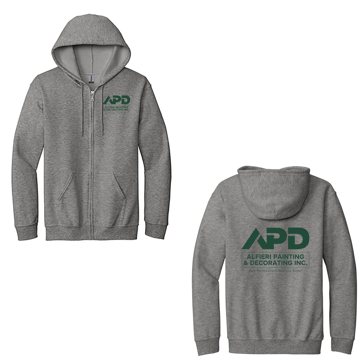 APD Heavy Blend Full Zip Hoodie
