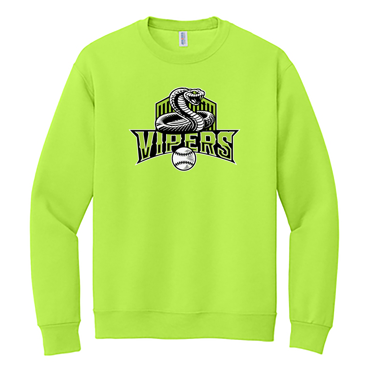 Vipers Baseball NuBlend Crewneck Sweatshirt