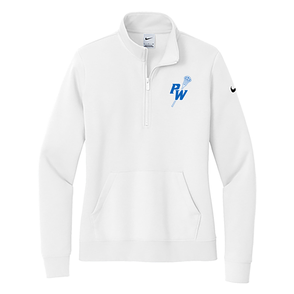 Port Washington Girls Lacrosse Nike Ladies Club Fleece 1/2 Zip