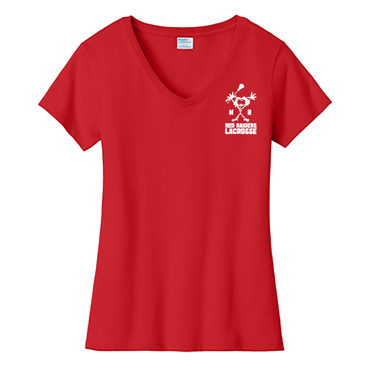 North Rockland Youth Lacrosse Ladies Fan Favorite V-Neck Tee