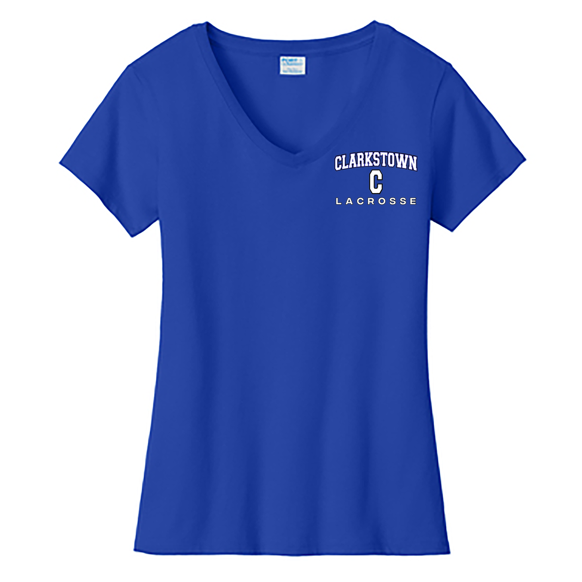 Clarkstown Lacrosse Ladies Fan Favorite V-Neck Tee