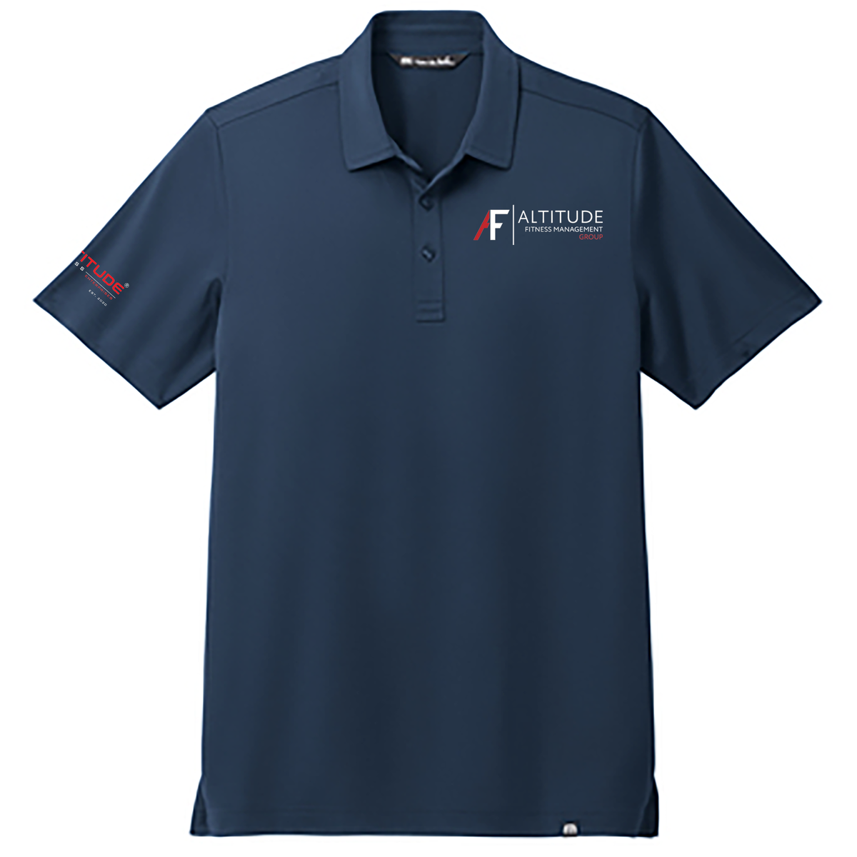 Altitude Fitness Management Group TravisMathew Cabana Solid Polo