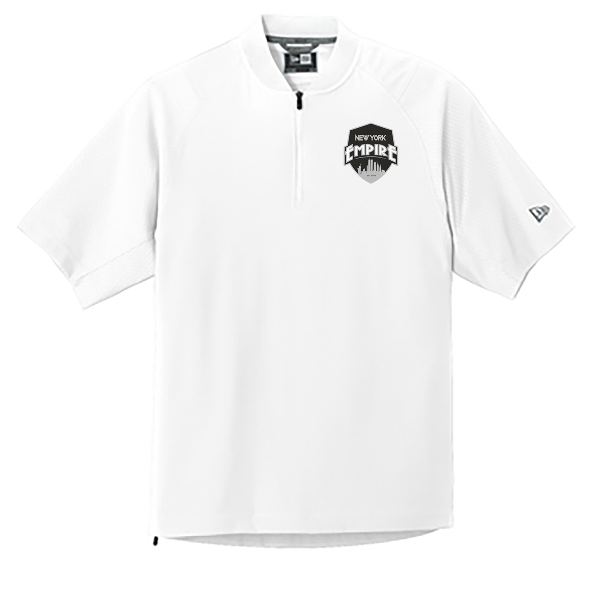 New York Empire Police Softball New Era Cage Short Sleeve 1/4 Zip