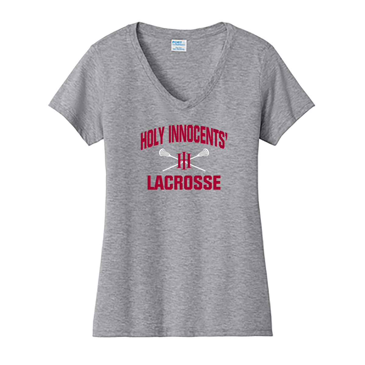 Holy Innocents' Episcopal Lacrosse Ladies Fan Favorite V-Neck Tee