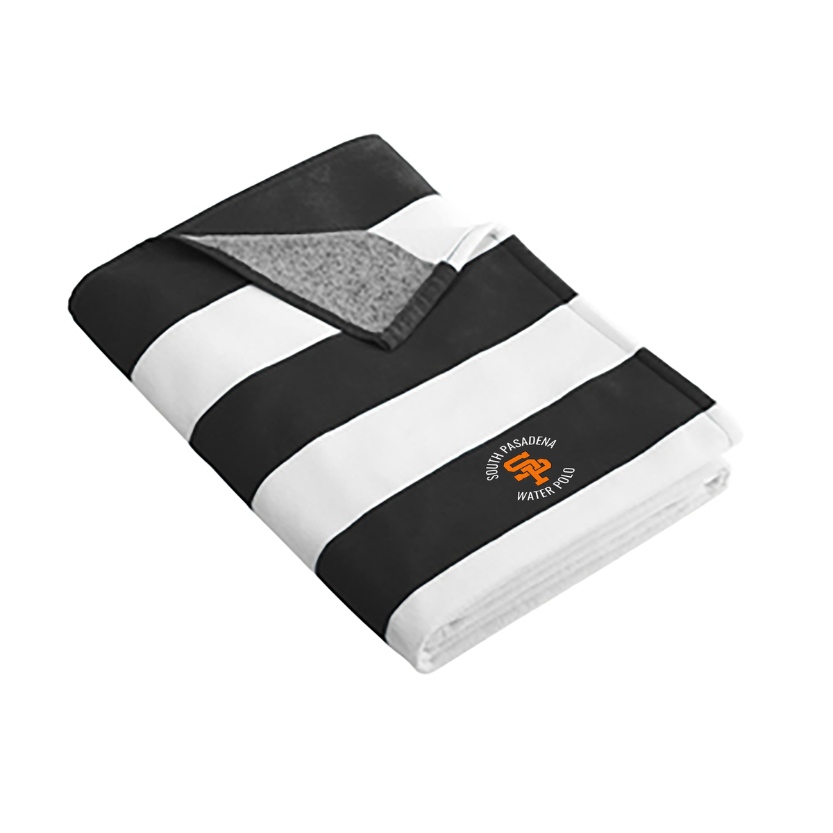 South Pasadena Water Polo Stripe Beach Towel