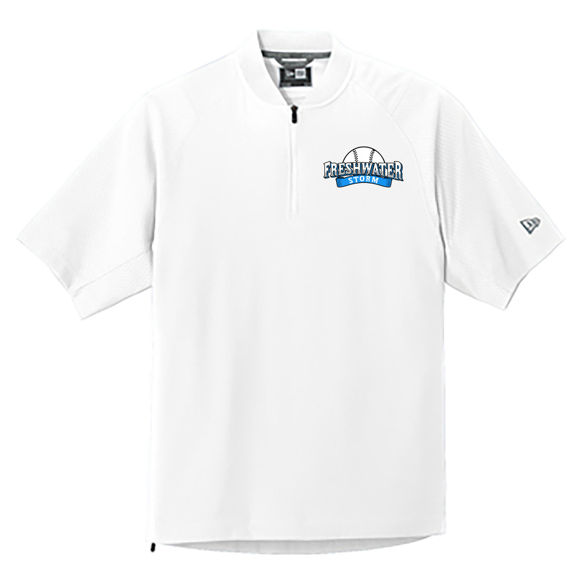 Freshwater Storm Baseball Cage Short Sleeve 1/4 Zip