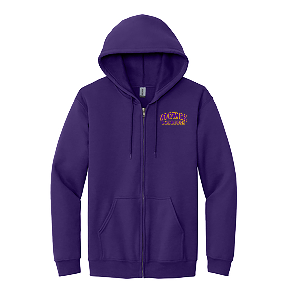 Warwick Lacrosse Heavy Blend Full Zip Hoodie