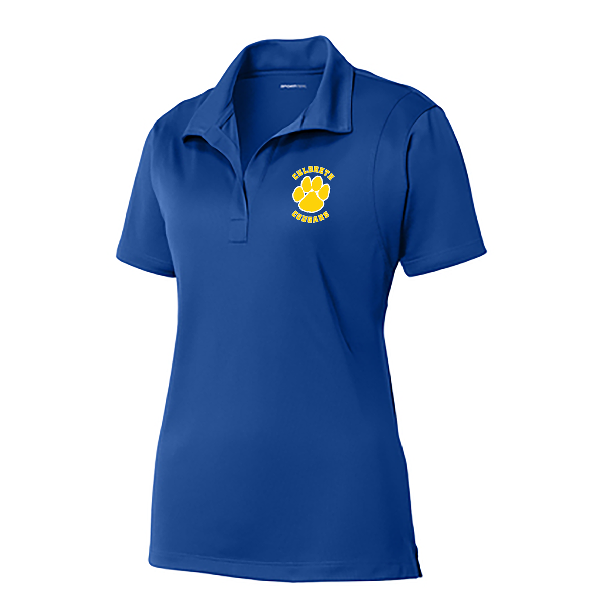 Culbreth Cougars Middle School Ladies Micropique Sport-Wick Polo