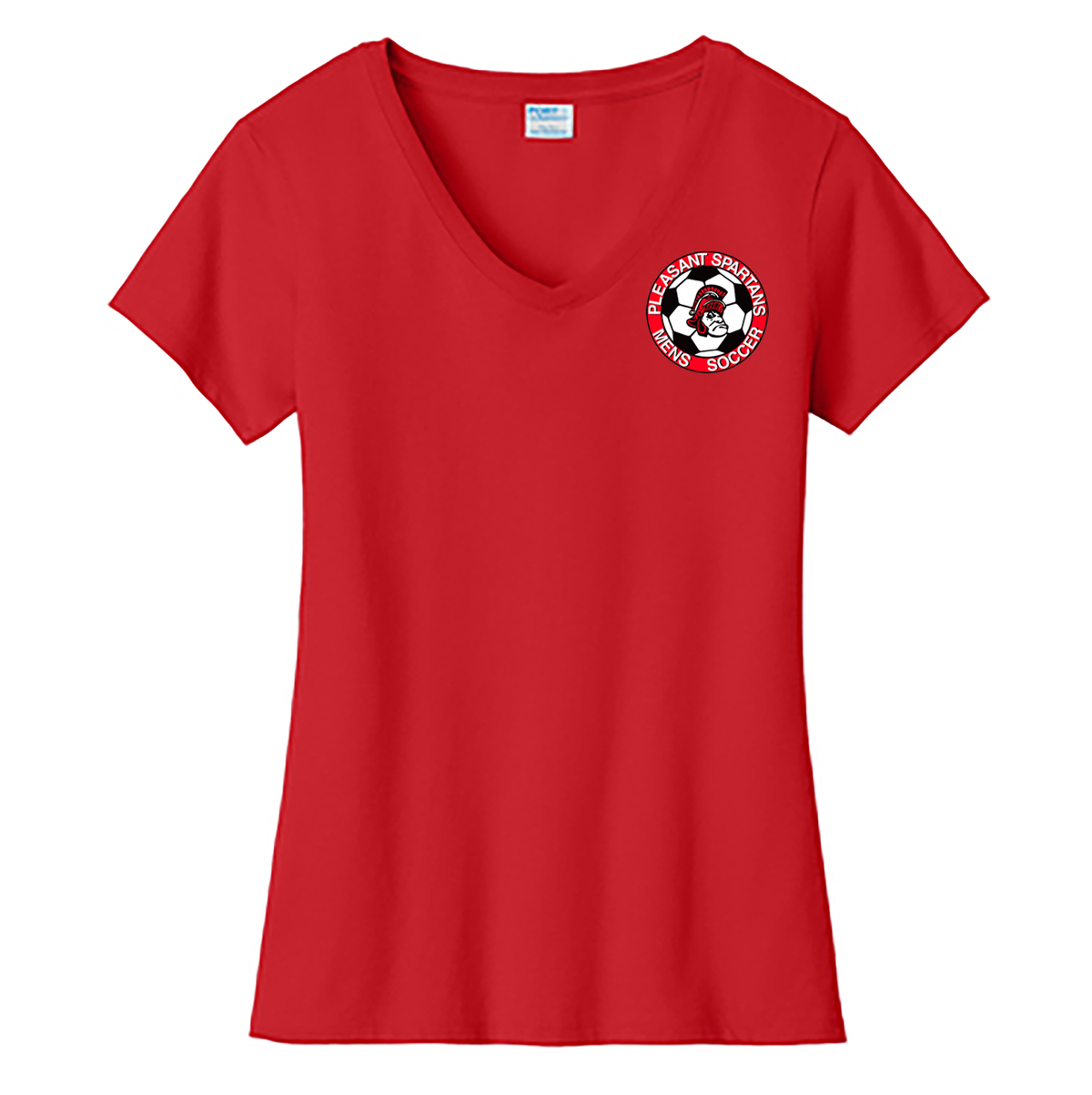 Pleasant HS Soccer Ladies Fan Favorite V-Neck Tee