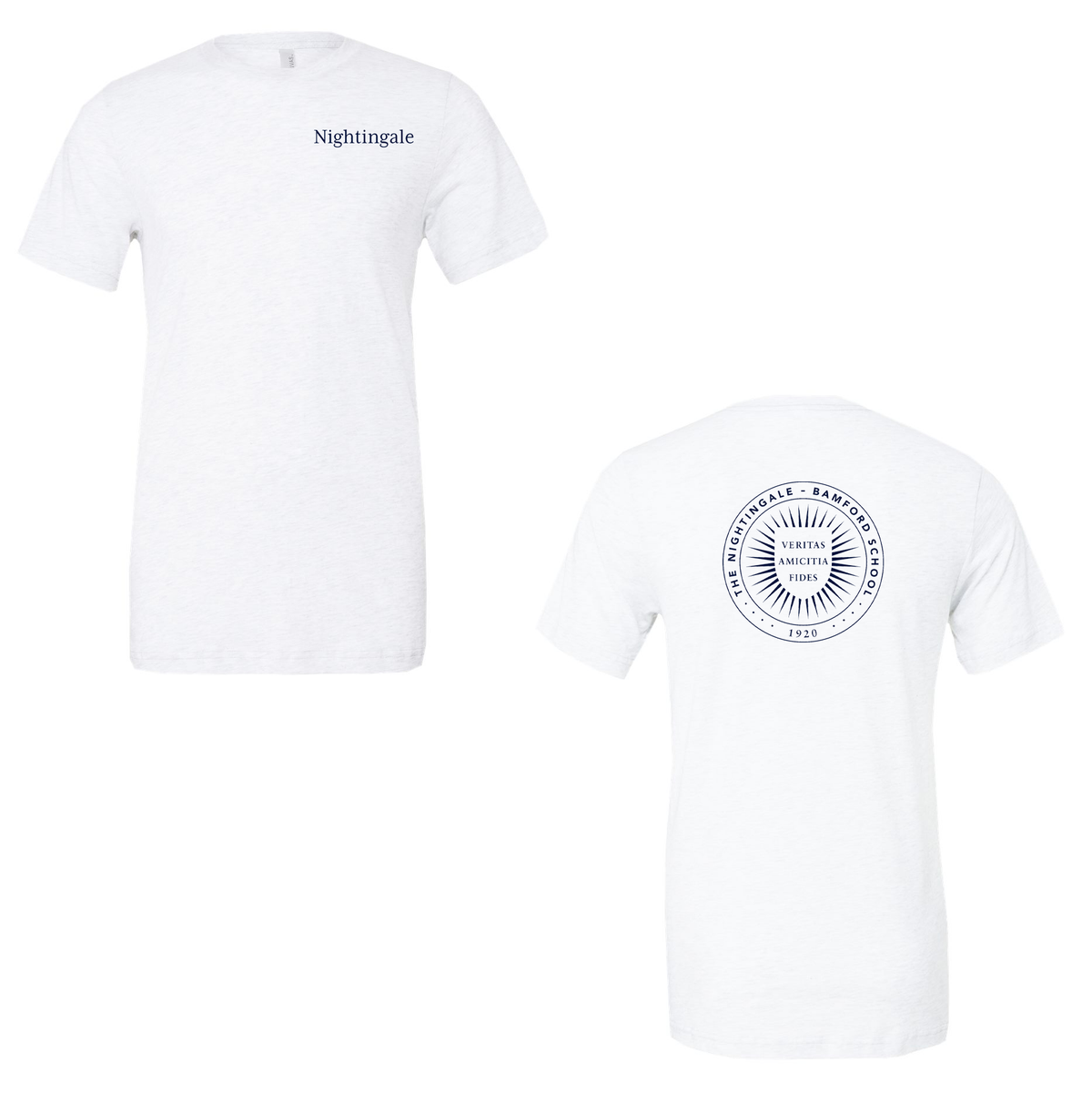 The Nightingale Bamford School Tri-Blend Tee