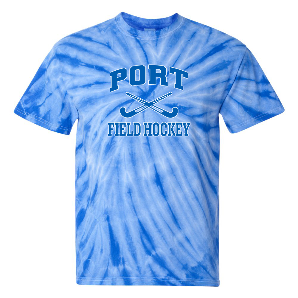 Port Washington Field Hockey Tie-Dye Pinwheel T-Shirt