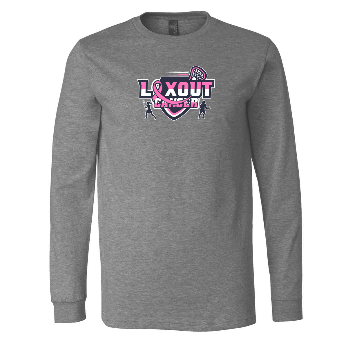 LaxOut Cancer Unisex Long Sleeve Tee