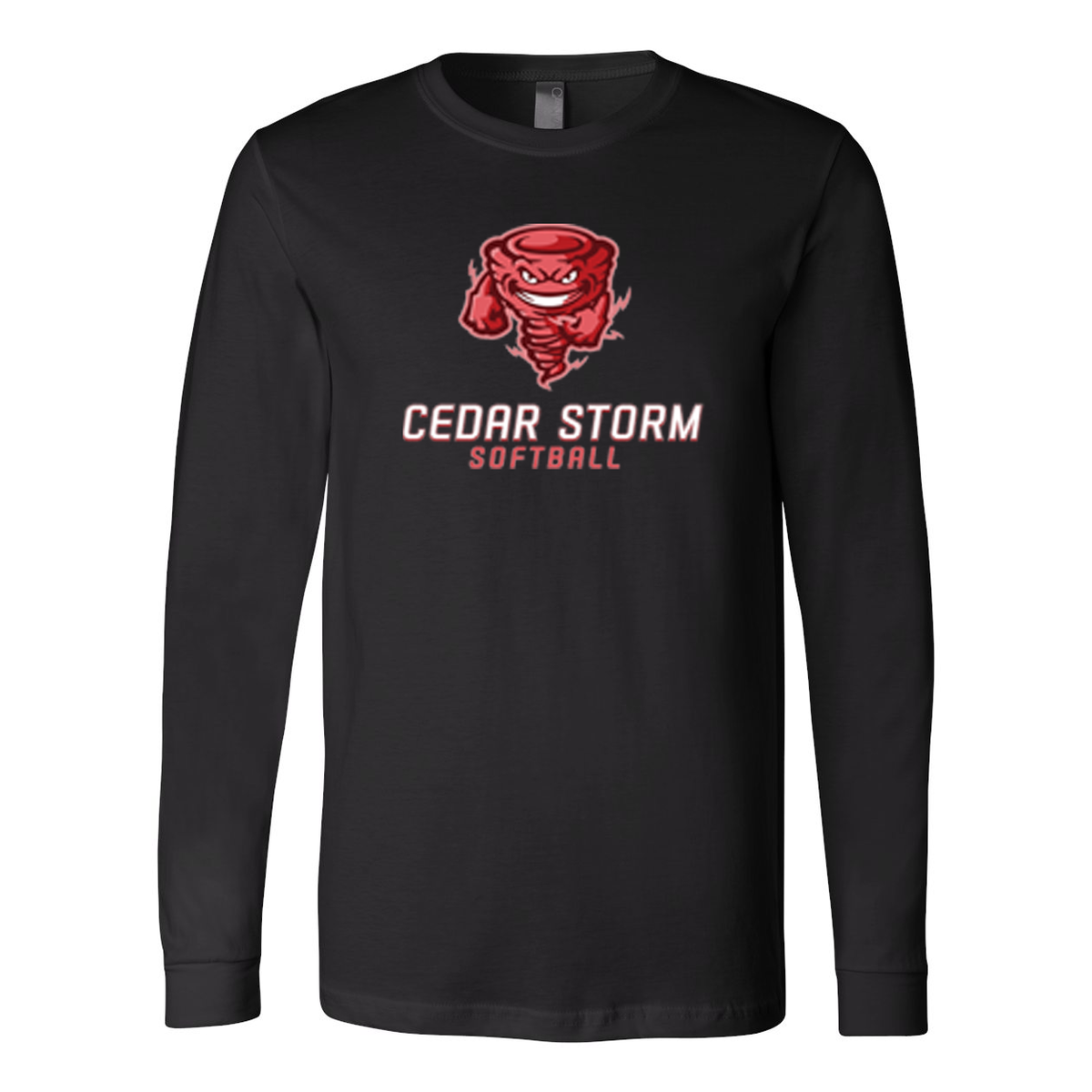 Cedar Storm Softball Long Sleeve Tee