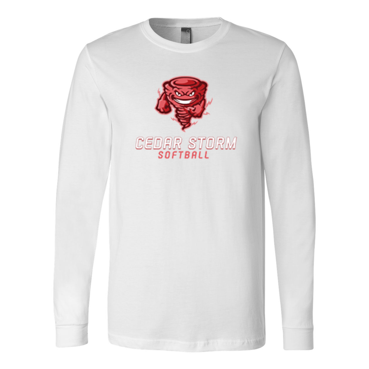 Cedar Storm Softball Long Sleeve Tee