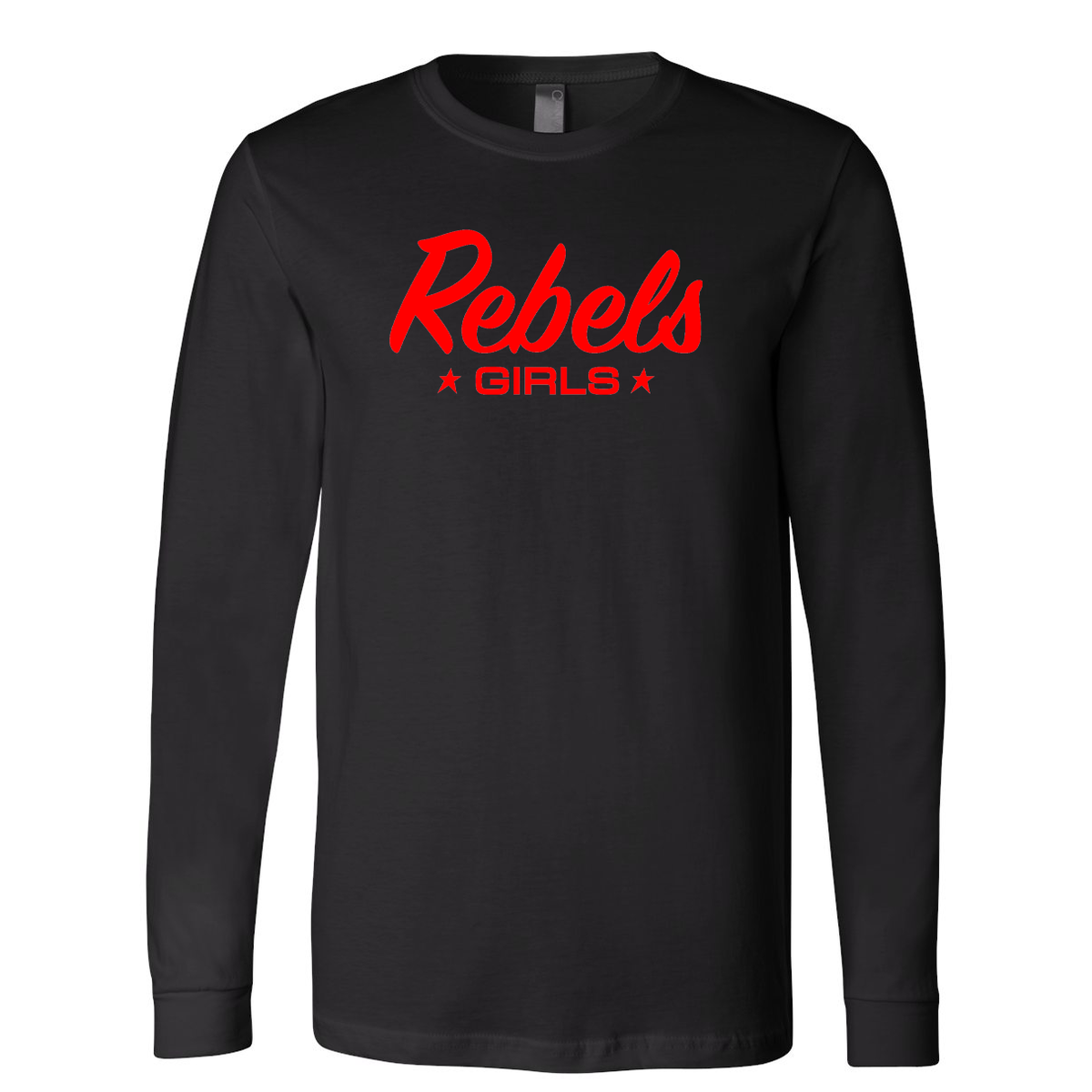 Rebels Girls Lacrosse Long Sleeve Tee