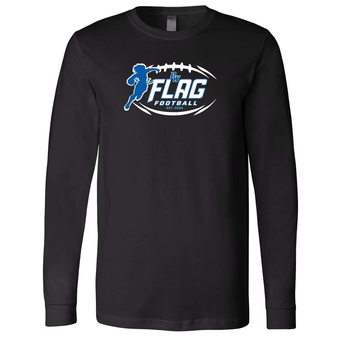 Port Washington Flag Football Long Sleeve Tee