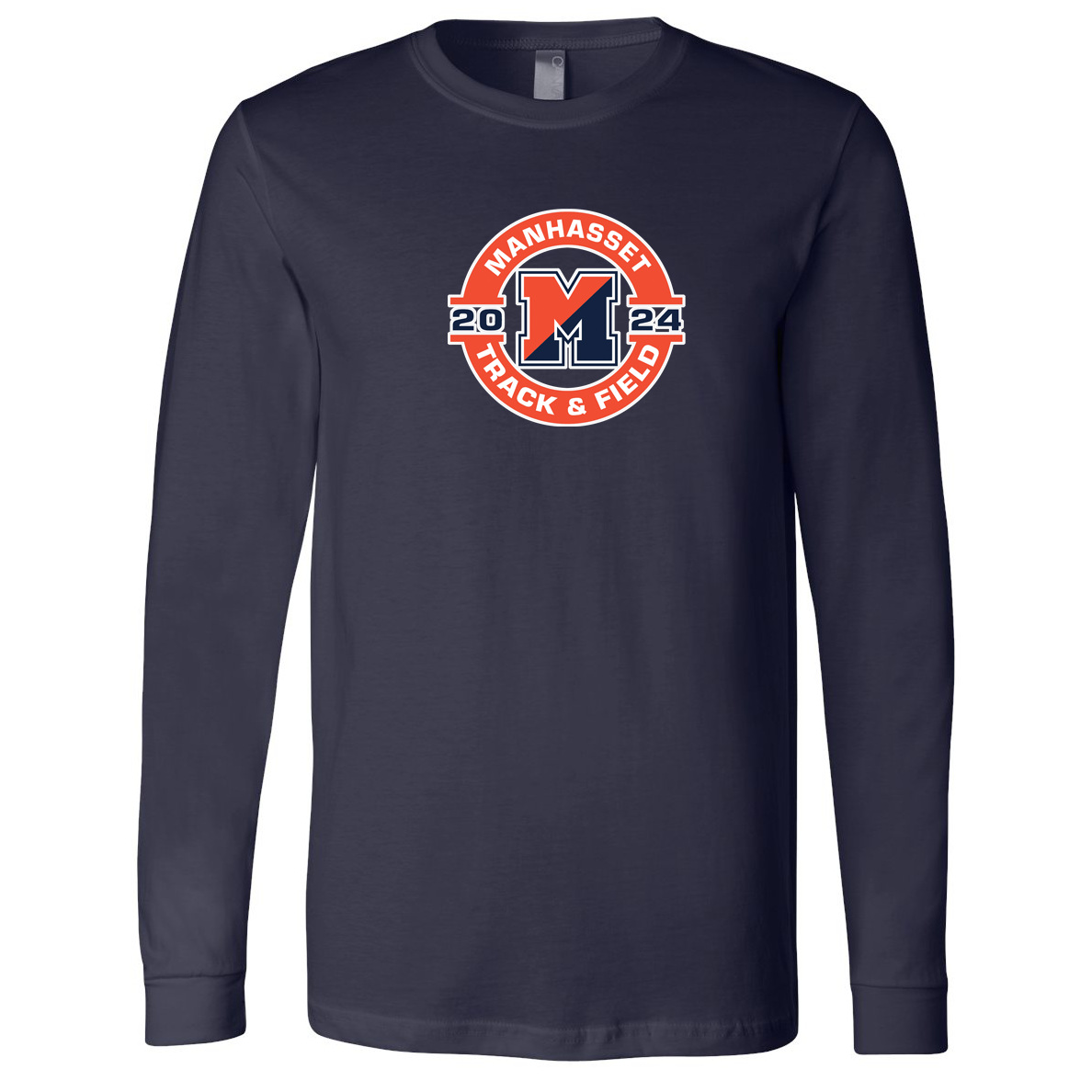 Manhasset Track & Field Long Sleeve Tee