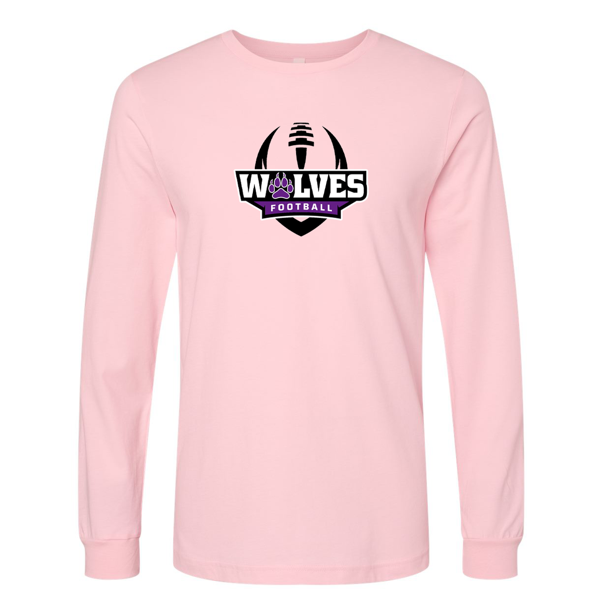 John Jay Wolves Football Unisex Long Sleeve