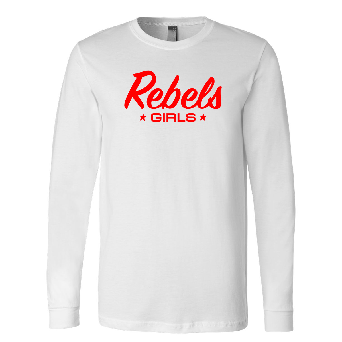 Rebels Girls Lacrosse Long Sleeve Tee