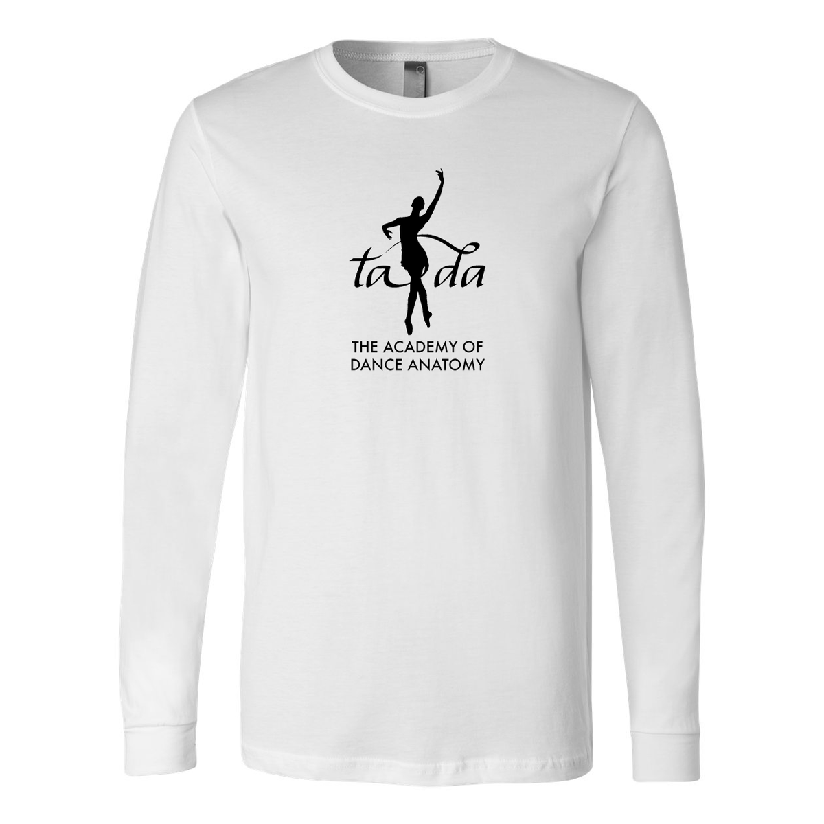 The Academy of Dance Anatomy Unisex Long Sleeve Tee