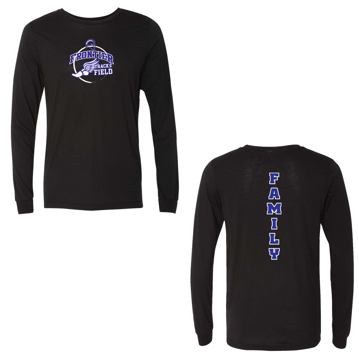 Frontier Track & Field Unisex Long Sleeve Tee