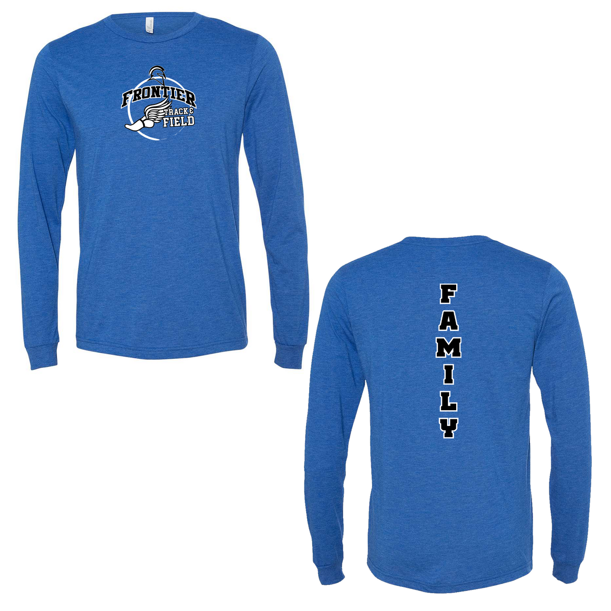 Frontier Track & Field Unisex Long Sleeve Tee