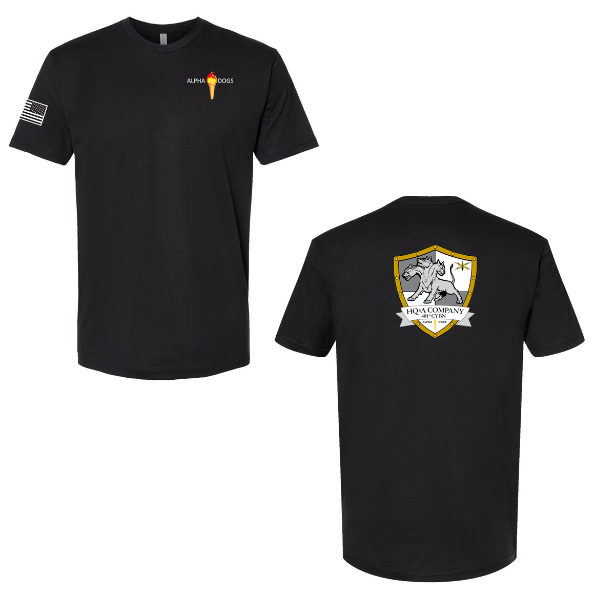 HQ&A Company Cyber Training Battalion T-Shirt