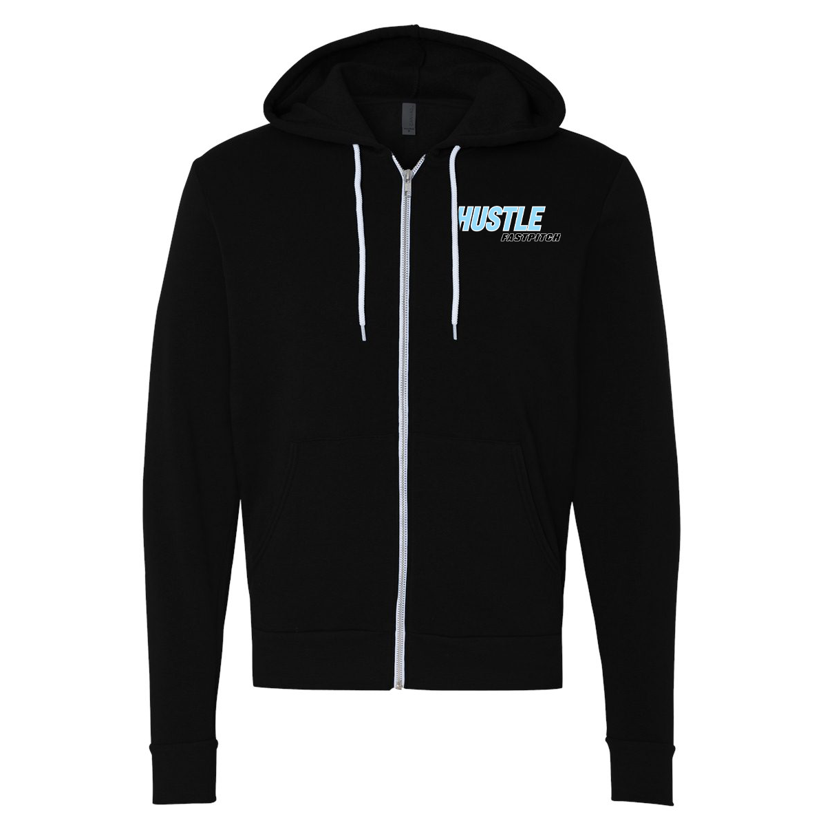 Hustle Fastpitch Fleece Full-Zip Hoodie