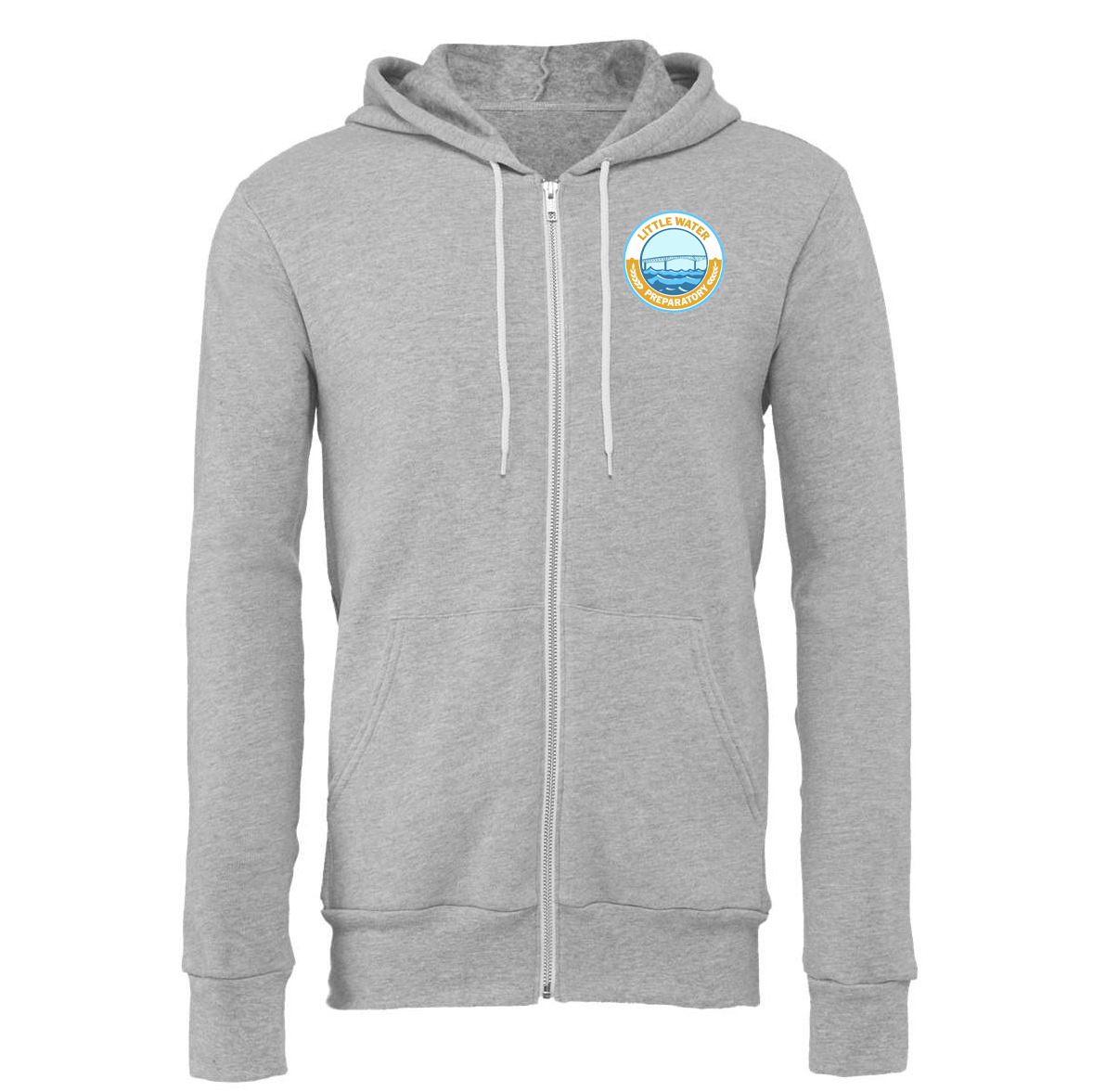 Little Water Prep School Fleece Full-Zip Hoodie