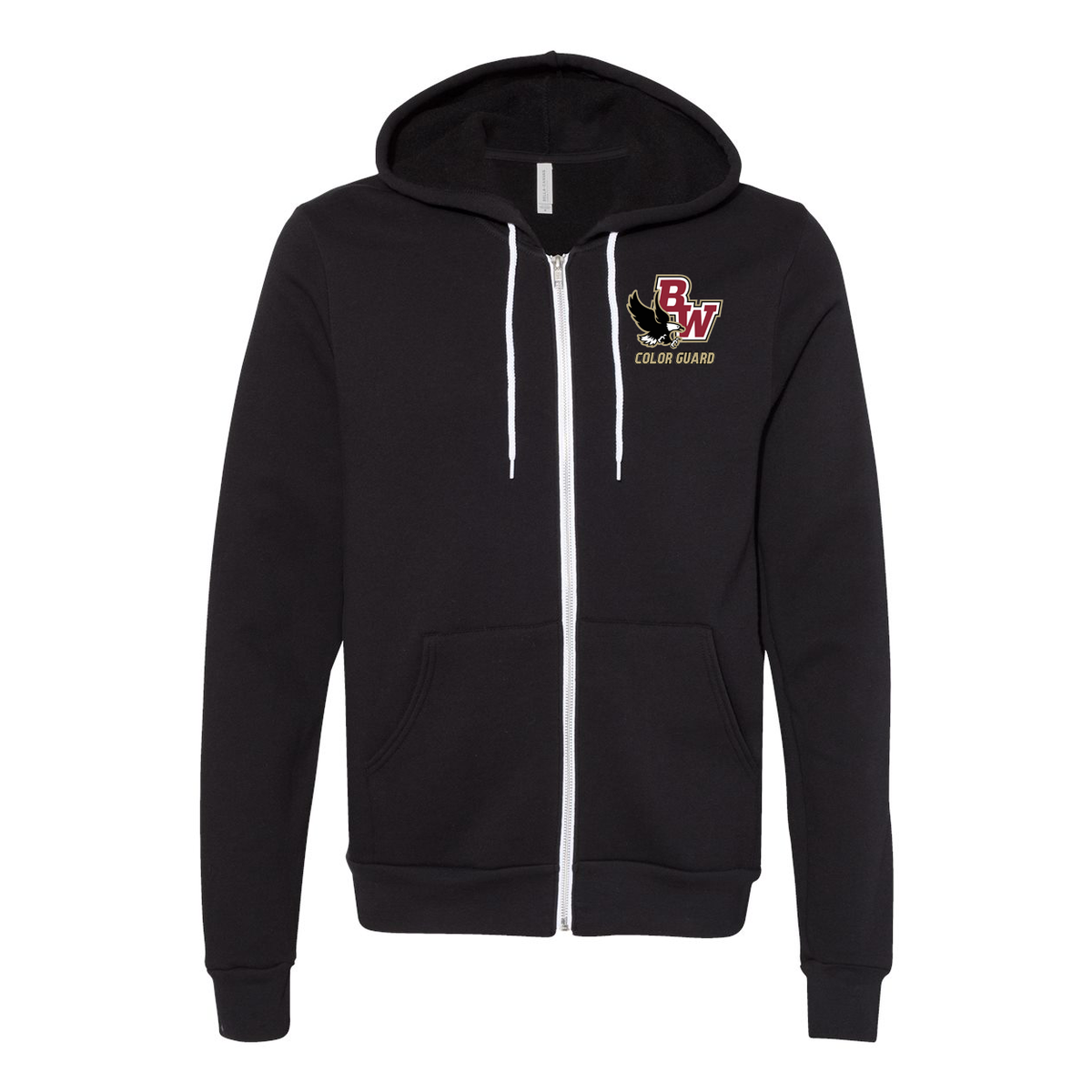 Bishop Watterson Color Guard Fleece Full-Zip Hoodie